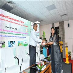 14th National Symposium of IAUA held on 09-10 June 2022 at PJTSAU, Hyderabad